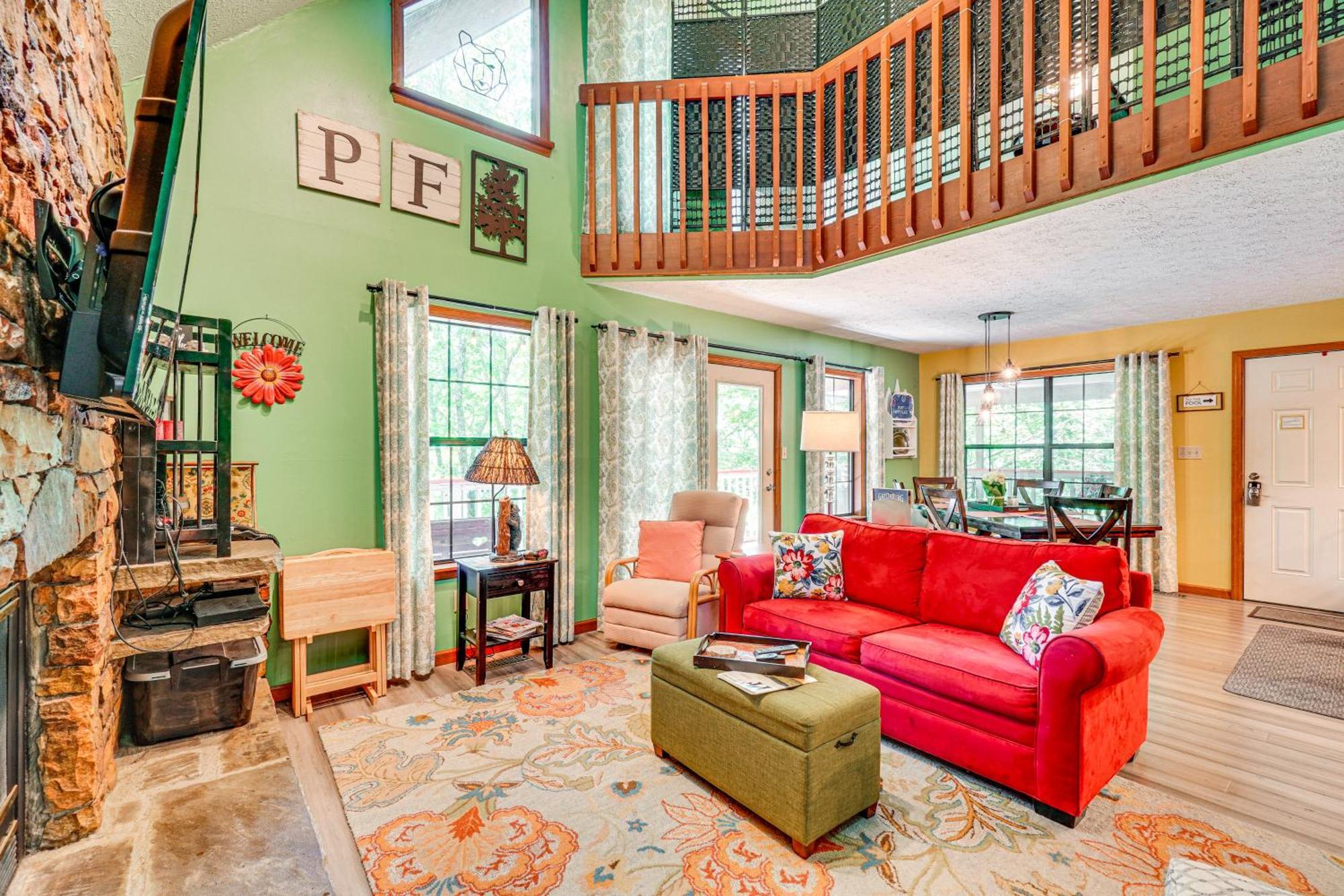 Smoky Mountain Cabin With Deck And Hot Tub! Pigeon Forge Ngoại thất bức ảnh