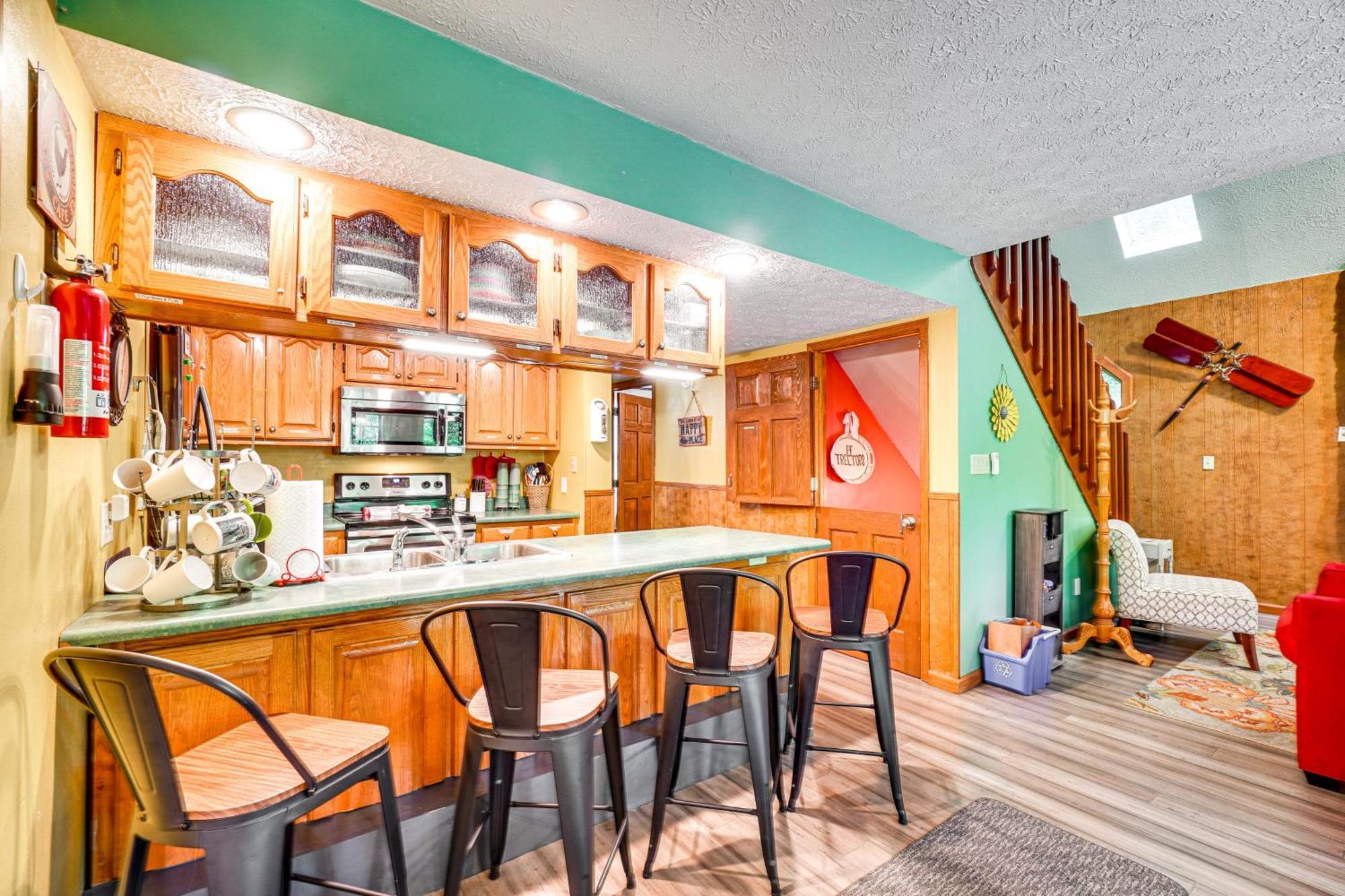 Smoky Mountain Cabin With Deck And Hot Tub! Pigeon Forge Ngoại thất bức ảnh