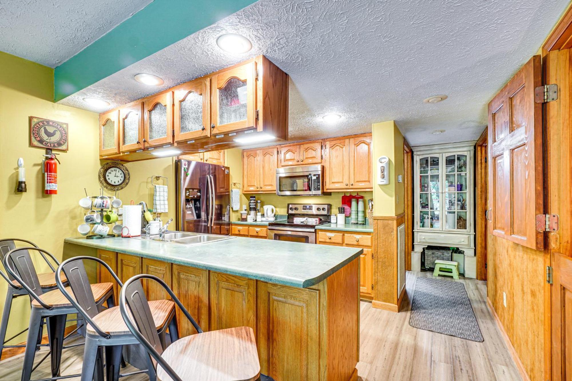 Smoky Mountain Cabin With Deck And Hot Tub! Pigeon Forge Ngoại thất bức ảnh