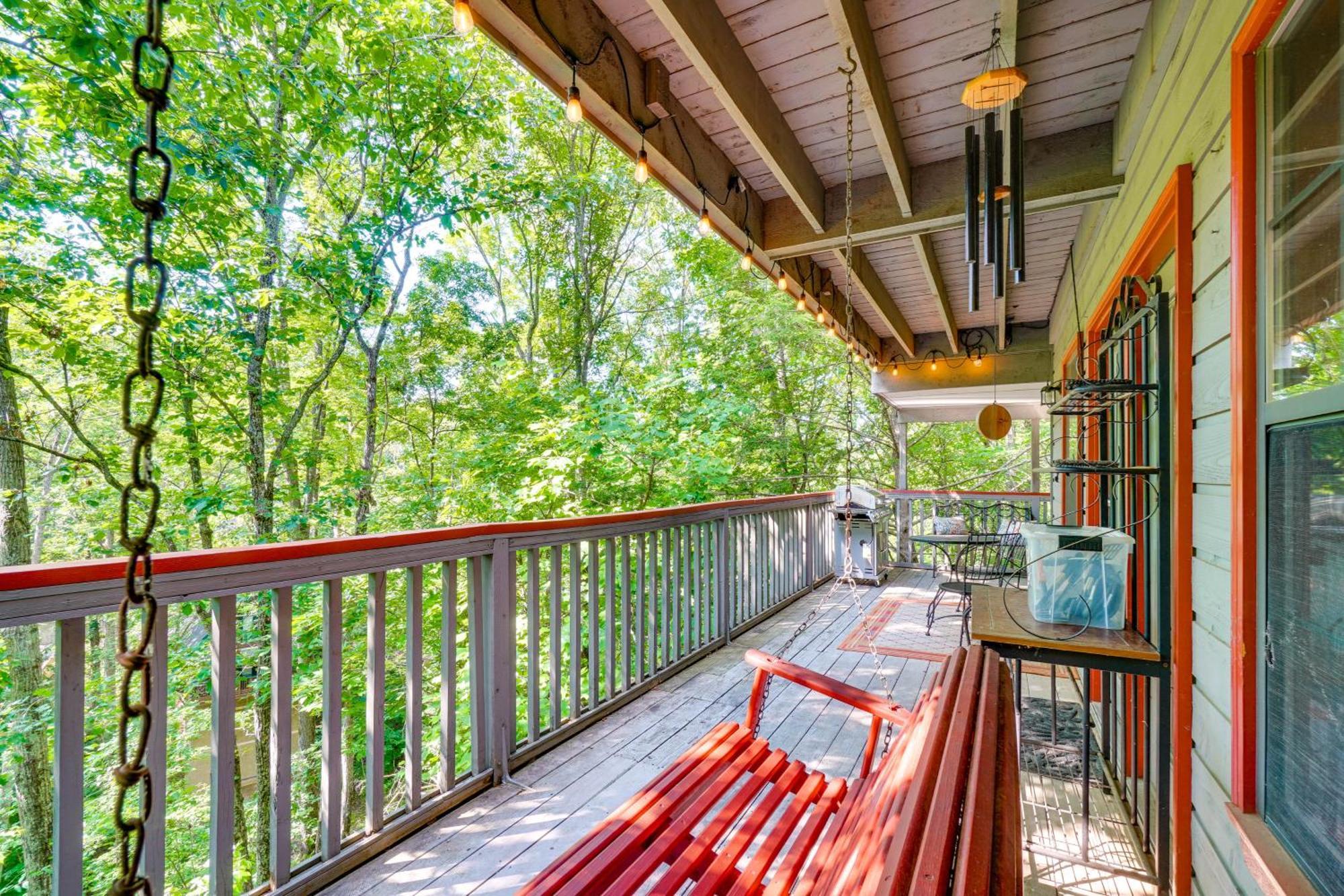 Smoky Mountain Cabin With Deck And Hot Tub! Pigeon Forge Ngoại thất bức ảnh