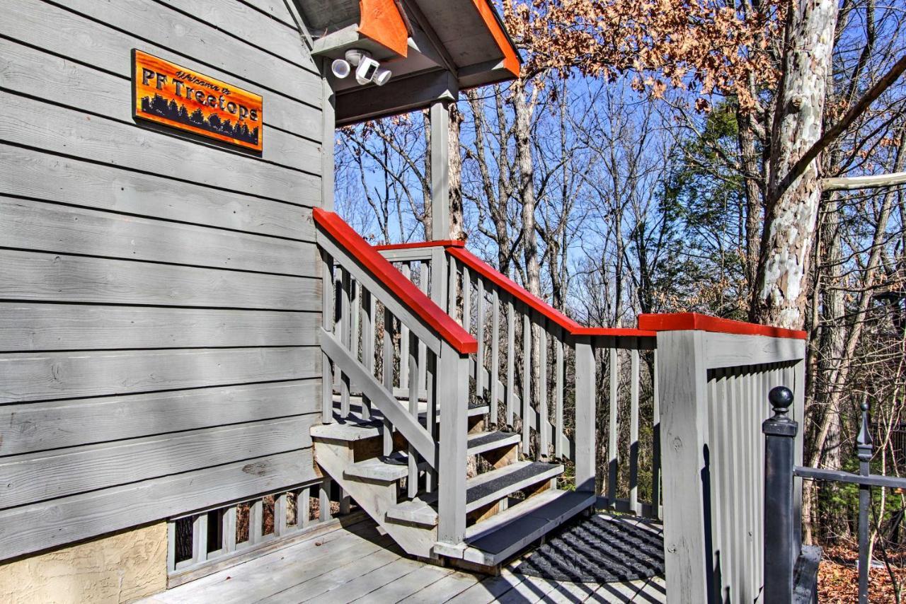 Smoky Mountain Cabin With Deck And Hot Tub! Pigeon Forge Ngoại thất bức ảnh